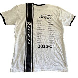 2023-2024 Metallica 72 Seasons White Ringer Stripe Soccer Shirt M72 Tour 3X